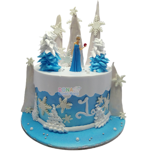Frozen Theme Cake