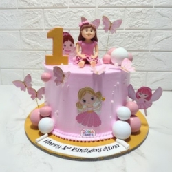 Girl Baby Cake