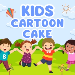 Kids Cartoon Cake