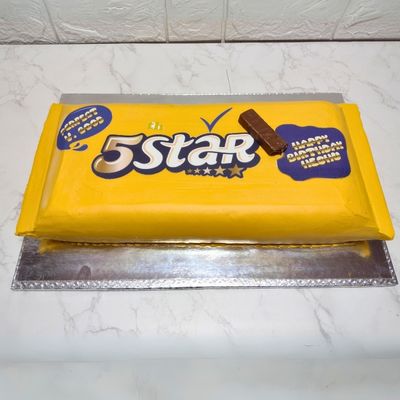 5 Star Shape Cake