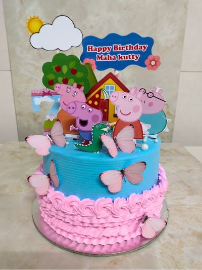 Peppa Pig  TwoTier Cake