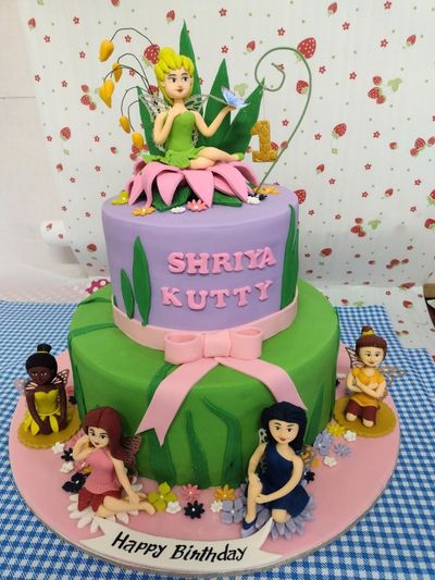 Tinkerbell Birthday Cake