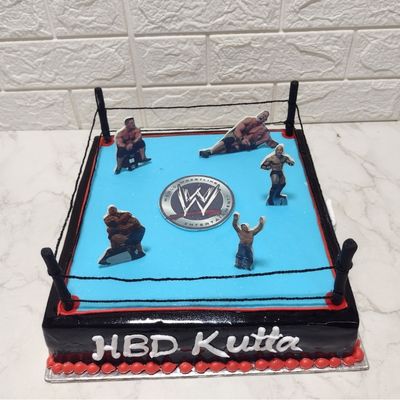 WWE Wrestling Ring Cake