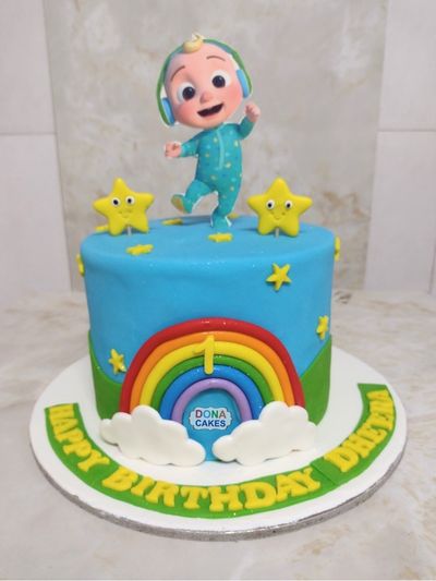 Cocomelon Boys Birthday Cake