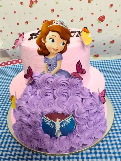 Princess Sofia Theme Cake