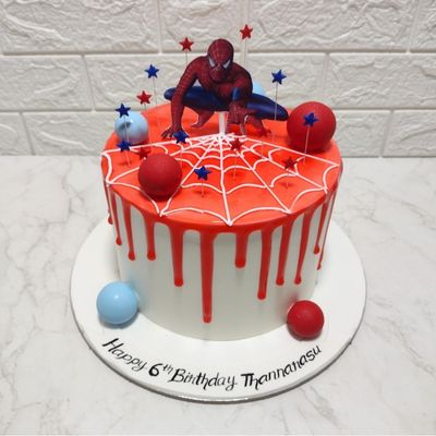 Amazing Spiderman Cake