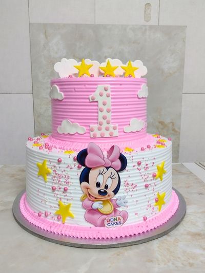 Mickey Two Tier Cake