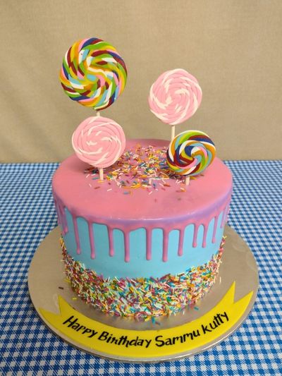 Drip Candy Theme Cake