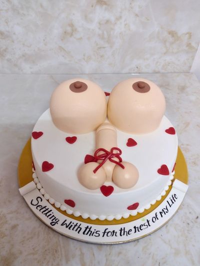 Naughty Cake for Bride