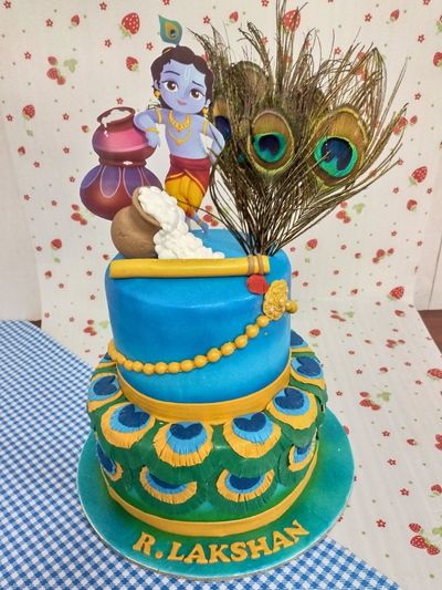 Krishna Janmashtami Cake