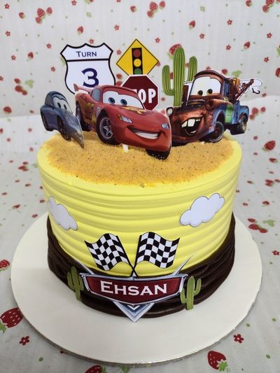  Car Themed Cake