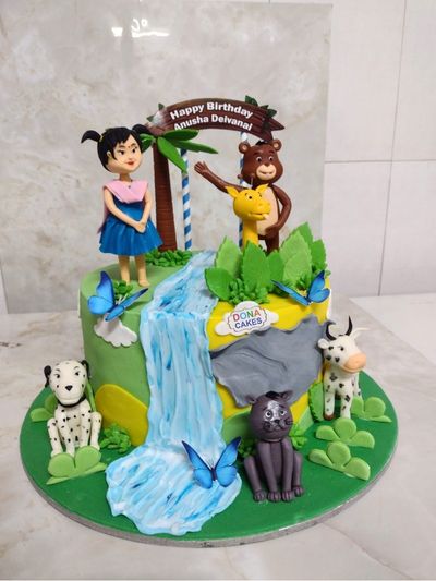 Chutty Kannamma Theme cake