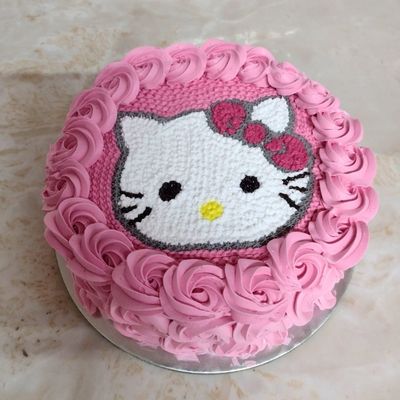 Kitty Theme Cake