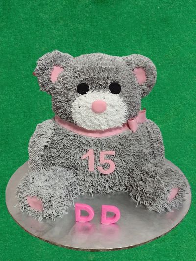 Dusky Teddy Theme Cake 