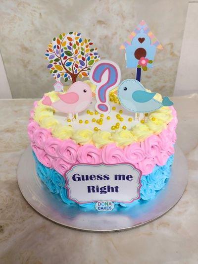 Baby Shower Themed Cake