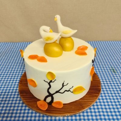 Nesting Love Cake