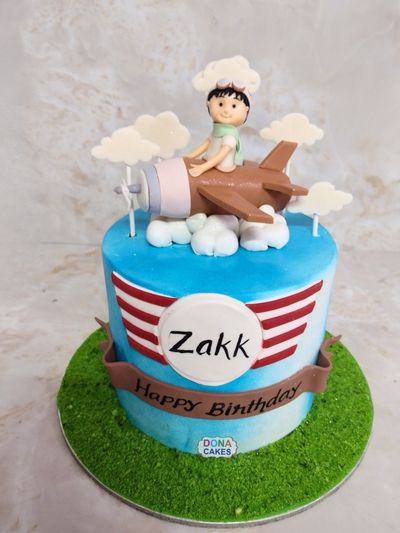 Air plane Theme Cake