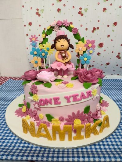 Lovely Girl Theme cake 