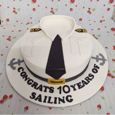 Navy Captain Cake