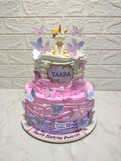 Butterfly Tier Cake