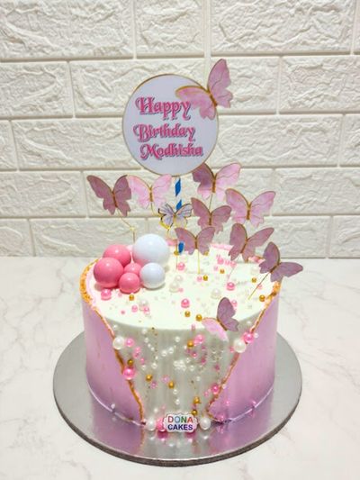 Butterfly Theme Cake