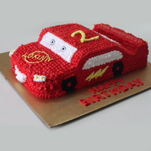 Car Shape Cake ( 2 KG ) - Cake Connection| Online Cake | Fruits | Flowers  and gifts delivery