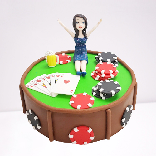 RB Cake Design - Poker table cake perfect for a poker fan.... | Facebook