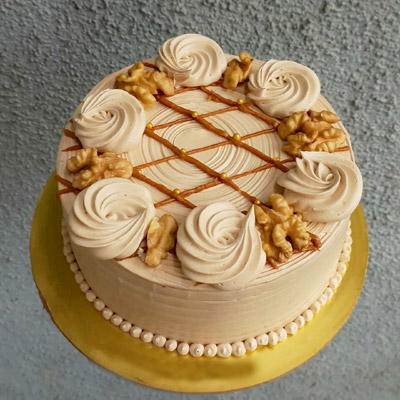 Shop online for Walnut Cake 500 Gms - UCAKE004 sourced from and marketed by  Odisha E Store