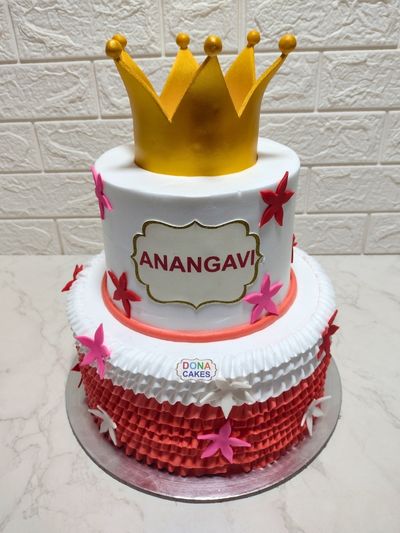 Crown Theme Cake