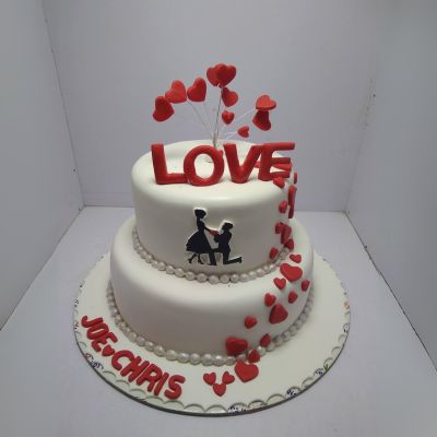 Engagement Cake