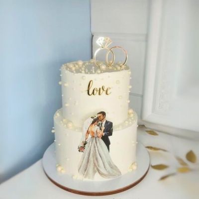 Engagement Cake