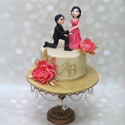 Engagement Cake