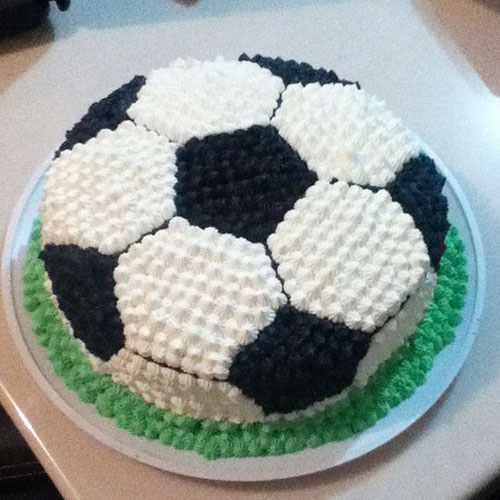 10 Number Football Cake | Bakers Oven - Order Online Now