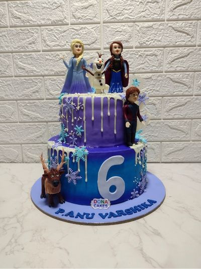 Frozen Theme Cake