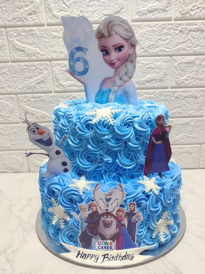 Frozen Theme Cake