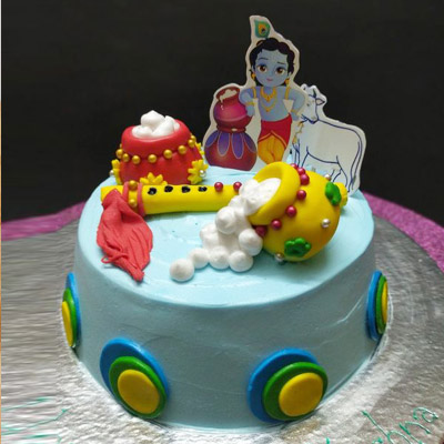 Krishna Janmashtami Cake 