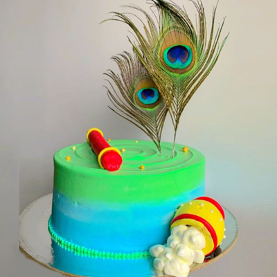 Krishna Janmashtami Cake 