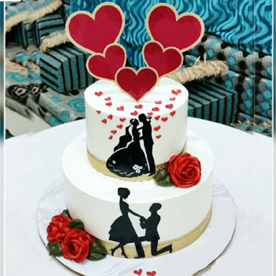 Engagement Cake