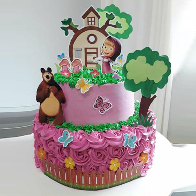 Masha & Bear Cake