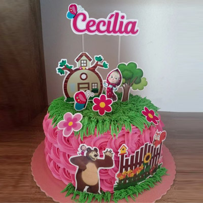 Masha & Bear Cake