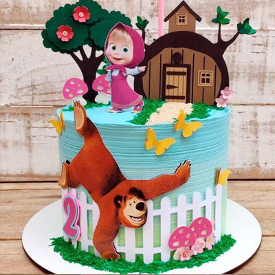 Masha & Bear Cake