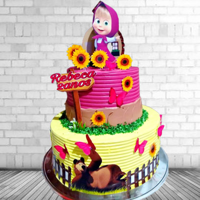 Masha & Bear Cake