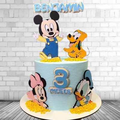 Mickey Mouse Theme Cake