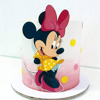 Mickey Mouse Theme Cake