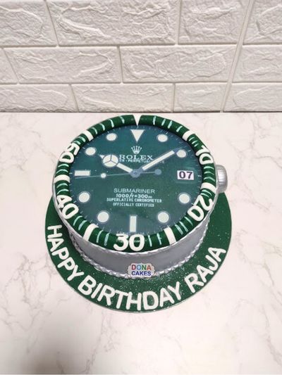 Rolex Theme Cake