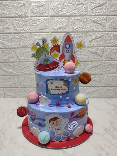 Space Theme Cake