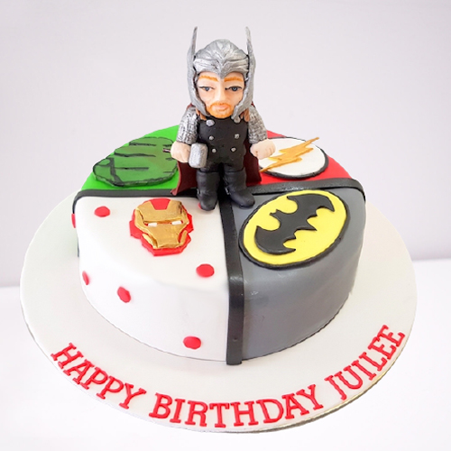 Order One KG Fondant Cake online | free delivery in 3 hours - Flowera