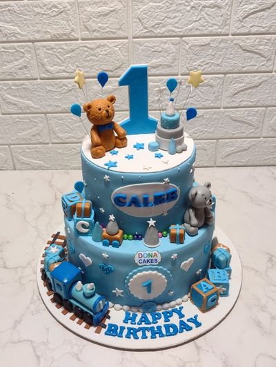 Teddy Theme Cake